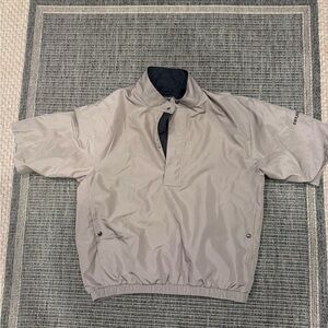 DryJoy by FootJoy Men's Golf 1/2 Zip Rain Jacket